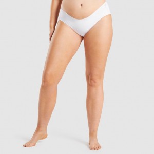 Hipster Gymshark No VPL Hipster ασπρα | 625DFKPQN