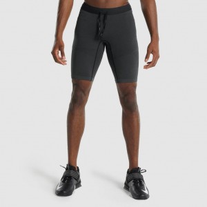 Σορτσ Gymshark 315 1/2 Tight Charcoal | 961DBWXJG