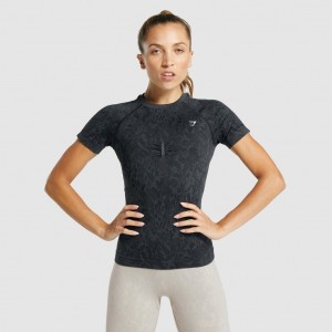 μπλουζακια Gymshark Adapt Animal Seamless Butterfly | 160JVUDPS