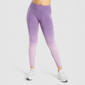 Κολαν Gymshark Adapt Ombre Seamless ανοιχτο μωβ μωβ | 276MOVITB