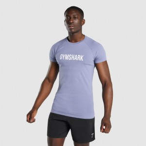 μπλουζακια Gymshark Apollo ανοιχτο μπλε | 472VHKYZC