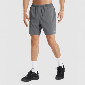Σορτσ Gymshark Arrival 7 Charcoal | 849ZESJAL