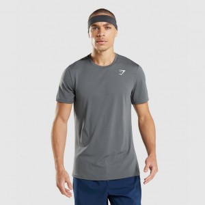 μπλουζακια Gymshark Arrival Charcoal | 314DNBRTI