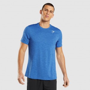 μπλουζακια Gymshark Arrival Marl μπλε μπλε | 681WVICUK