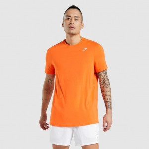 μπλουζακια Gymshark Arrival Regular Fit πορτοκαλι | 148BGYUJD