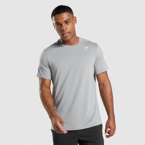 μπλουζακια Gymshark Arrival Regular Fit γκρι | 196NCUVTE