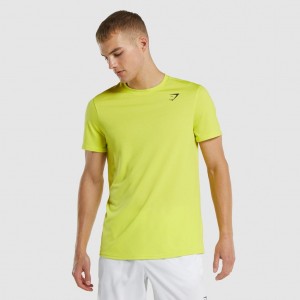 μπλουζακια Gymshark Arrival Regular Fit κίτρινα | 405ZVXOTK