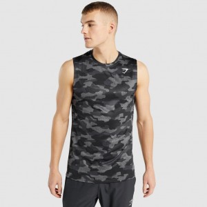 μπλουζακια Gymshark Arrival αμανικα Tee γκρι | 037MFOQGB