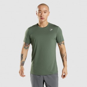 μπλουζακια Gymshark Arrival πρασινο | 250WPOTFK