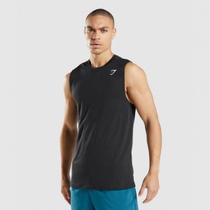 μπλουζακια Gymshark Arrival αμανικα μαυρα | 890VEPLWC