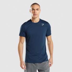 μπλουζακια Gymshark Arrival σκουρο μπλε | 953HDIZNJ