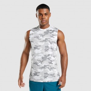 μπλουζακια Gymshark Arrival αμανικα ανοιχτο γκρι | 032PIWFVT