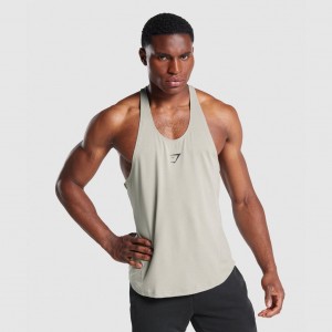 Γιλεκο Gymshark Bold Stringer γκρι | 493HEDRKL