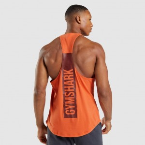 Γιλεκο Gymshark Bold Stringer πορτοκαλι | 586ULPWZQ