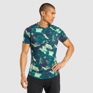 μπλουζακια Gymshark Bold πρασινο | 147JFMZHN