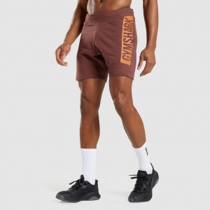 Σορτσ Gymshark Bold καφε | 872MIUTEC