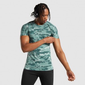 μπλουζακια Gymshark Chalk ανοιχτο πρασινο | 265BHIDYO