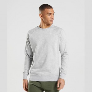 Φουτερ Gymshark Crest ανοιχτο γκρι | 257NGEYQF