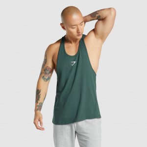 Γιλεκο Gymshark Critical 2.0 Stringer σκούρο πρασινο | 461UAOGLP