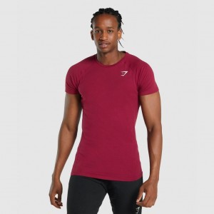 μπλουζακια Gymshark Critical 2.0 μπορντο | 084CHGOZQ