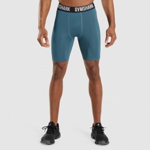 Σορτσ Gymshark Element Baselayer Tuscan Teal | 372SKVEBJ