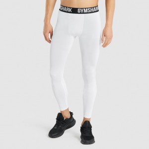 Κολαν Gymshark Element Baselayer ασπρα | 597VUYFJE