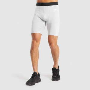 Σορτσ Gymshark Element Baselayer ανοιχτο γκρι | 095EFJIVU