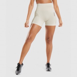 Σορτσ Gymshark Energy Seamless ασπρα | 018DTSMUJ