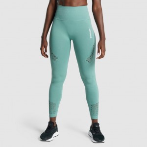 Κολαν Gymshark Energy Seamless ανοιχτο πρασινο | 326HIRBZD