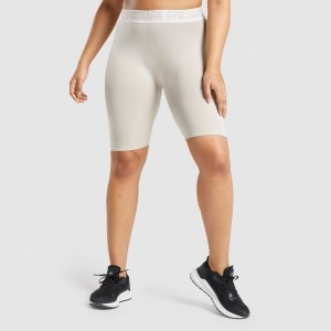 Σορτσ Gymshark Fit Seamless Cycling γκρι | 267ZHAREF