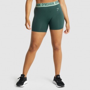Σορτσ Gymshark Fit Seamless πρασινο | 804BURDSP