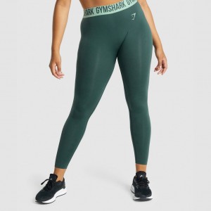 Κολαν Gymshark Fit Seamless σκούρο πρασινο | 089SNOGFT