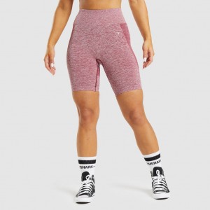 Σορτσ Gymshark Flex Cycling μπορντο | 358IQPGFJ