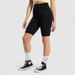 Σορτσ Gymshark Flex Cycling μαυρα | 872WHMONB