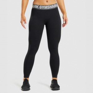 Κολαν Gymshark Flex Low Rise μαυρα | 689ZDSXLA
