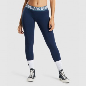 Κολαν Gymshark Flex Low Rise σκουρο μπλε | 913JIVQCK