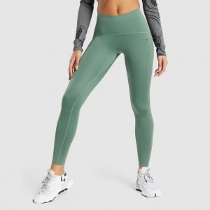 Κολαν Gymshark GS Power Support πρασινο | 194UGJXNA