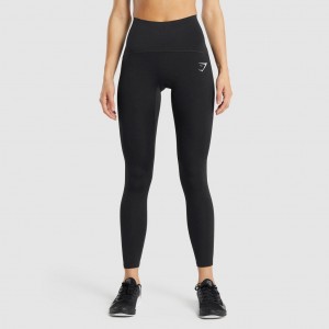 Κολαν Gymshark GS Power Support μαυρα | 372MPFYQT