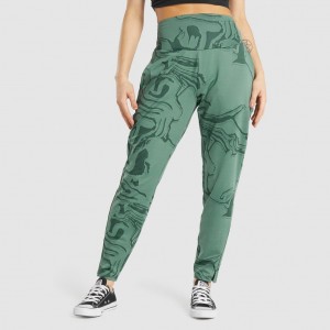 Κολαν Gymshark GS Power πρασινο | 896SMCWVJ