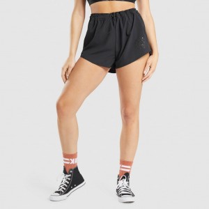 Σορτσ Gymshark KK Fit Woven μαυρα | 413QRLDTY