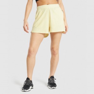 Σορτσ Gymshark Pause Loose κίτρινα | 605OKIZSN