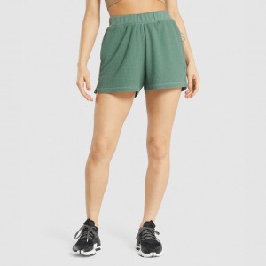 Σορτσ Gymshark Pause Loose πρασινο | 751FHNUQI
