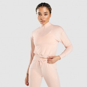 Φουτερ Gymshark Pippa Αθλητικά ανοιχτο ροζ | 512LGXYDU
