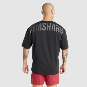 μπλουζακια Gymshark Power μαυρα | 619VJRXDU