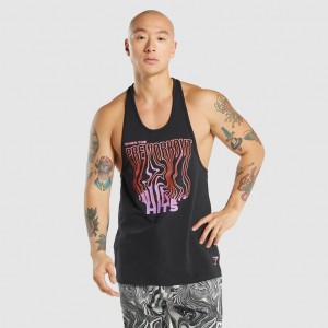 Γιλεκο Gymshark Pre-Workout Stringer μαυρα | 716RUPYZL
