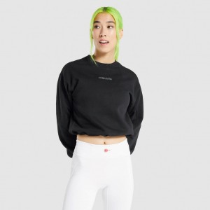 Φουτερ Gymshark Pulse μαυρα | 184BJCMKQ