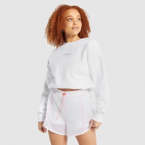 Φουτερ Gymshark Pulse ασπρα | 356FTMRYG
