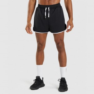 Σορτσ Gymshark Recess 3 μαυρα ασπρα | 175QEMVNJ