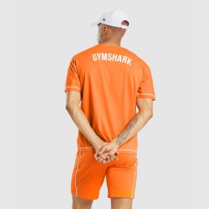 μπλουζακια Gymshark Recess πορτοκαλι | 963XOHEFQ
