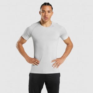 μπλουζακια Gymshark Regulate Αθλητικά ανοιχτο γκρι | 412ASHWFQ